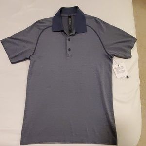 Metal Vent Tech Polo (Striped)